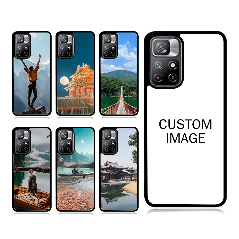 Sublimation 2D TPU Phone Case For Redmi Note 11 5G With Alluminum Sheet for Heat Press Printing