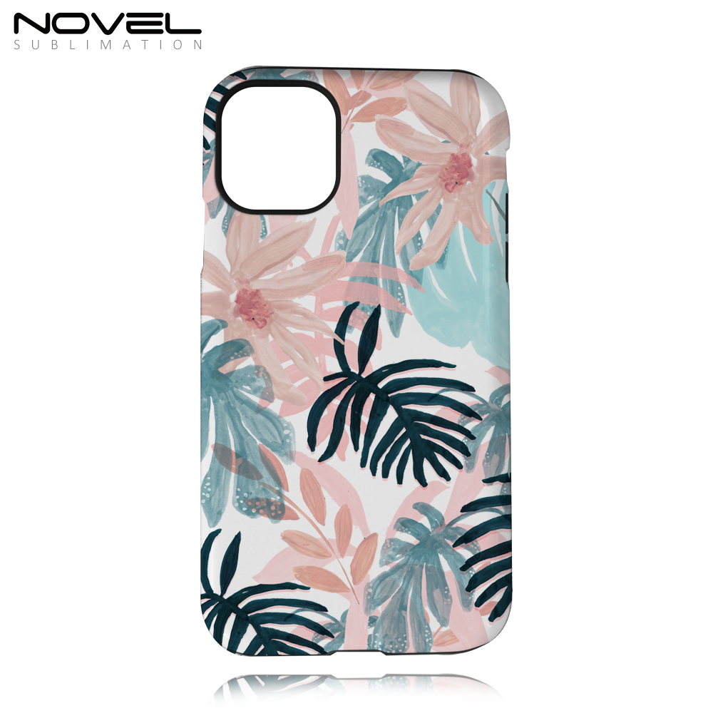 High Quality Blank Sublimation 3D 2IN1 Coated Case For iPhone 12 Series
