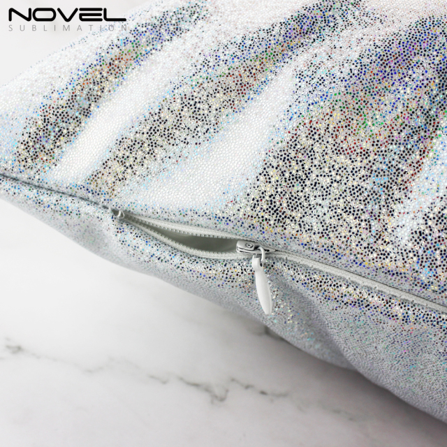 Newly Custom Printable BlingBling Sublimation Shiny Pillow Case Cover