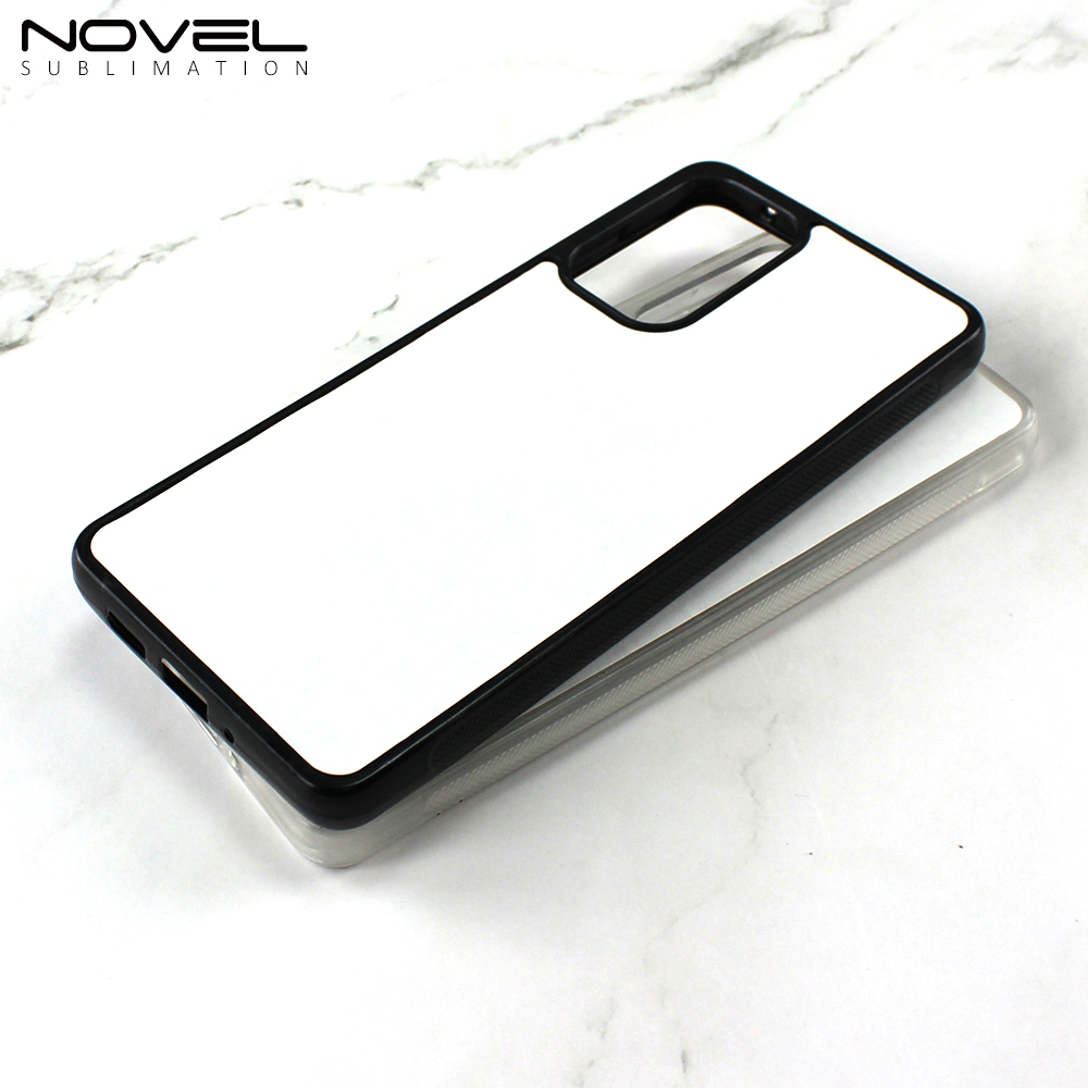 For Samsung Galaxy A73 5G Sublimation 2D TPU Phone Case Cover With Metal Insert