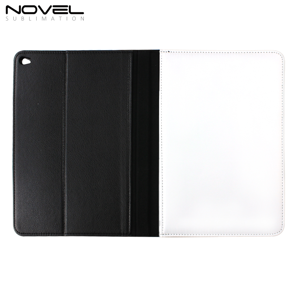 Sublimation Blank PU Leather Case For iPad 6 with White Canvas Surface