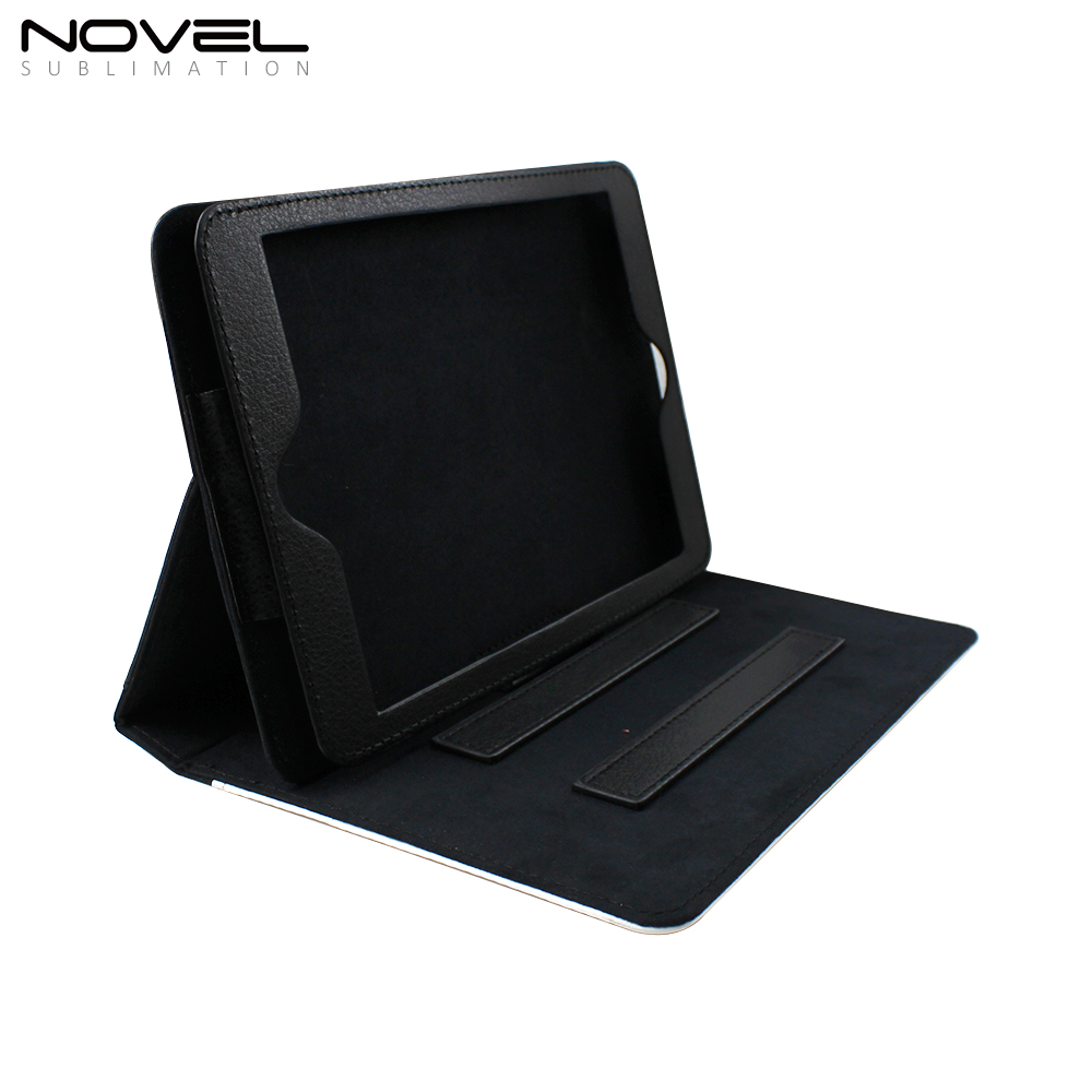 Sublimation TPU Inside Tablet Cover PU Leather Case for iPad Mini 2 with White Canvas Surface