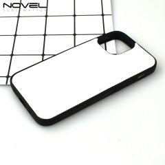 Sublimation Blank 2D Tempered Glass TPU Phone Case for iPhone 13 mini