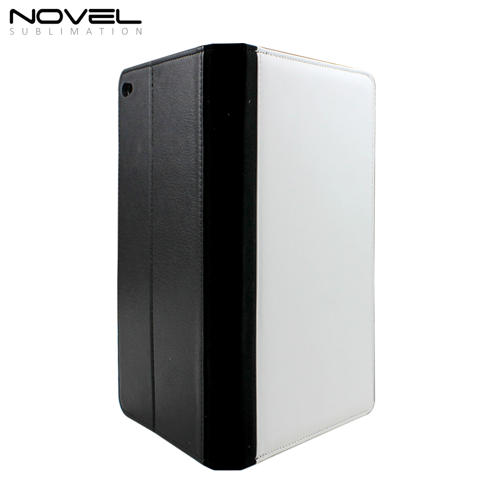 Sublimation Blank PU Leather Case For iPad 6 with White Canvas Surface