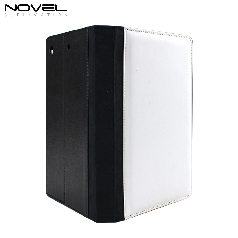 Sublimation TPU Inside Tablet Cover PU Leather Case for iPad Mini 2 with White Canvas Surface