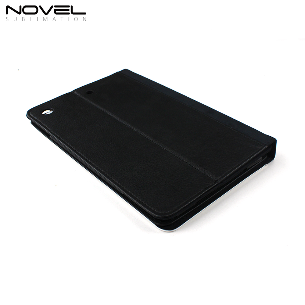 Sublimation TPU Inside Tablet Cover PU Leather Case for iPad Mini 2 with White Canvas Surface