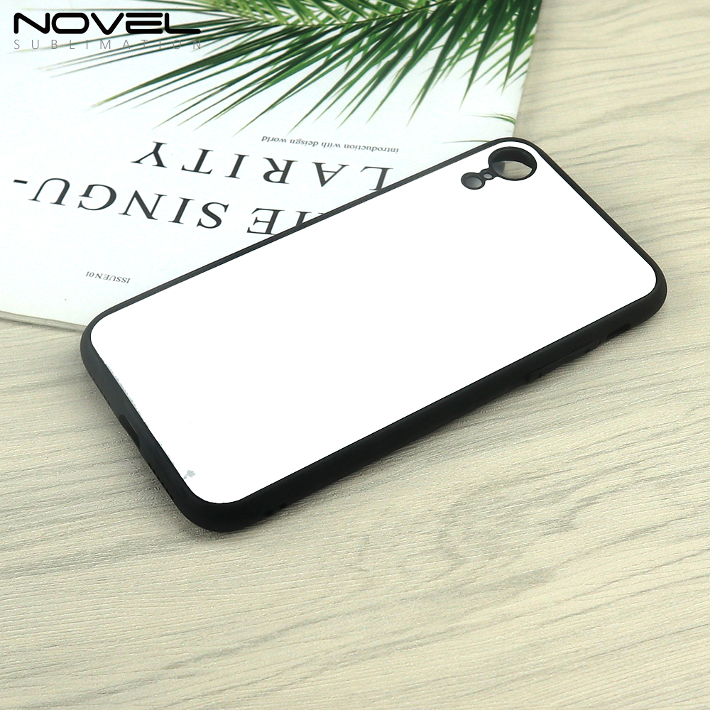New Sublimation Blank TPU Glass Phone Case For iPhone XR