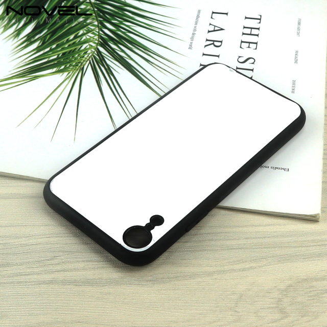 New Sublimation Blank TPU Glass Phone Case For iPhone XR
