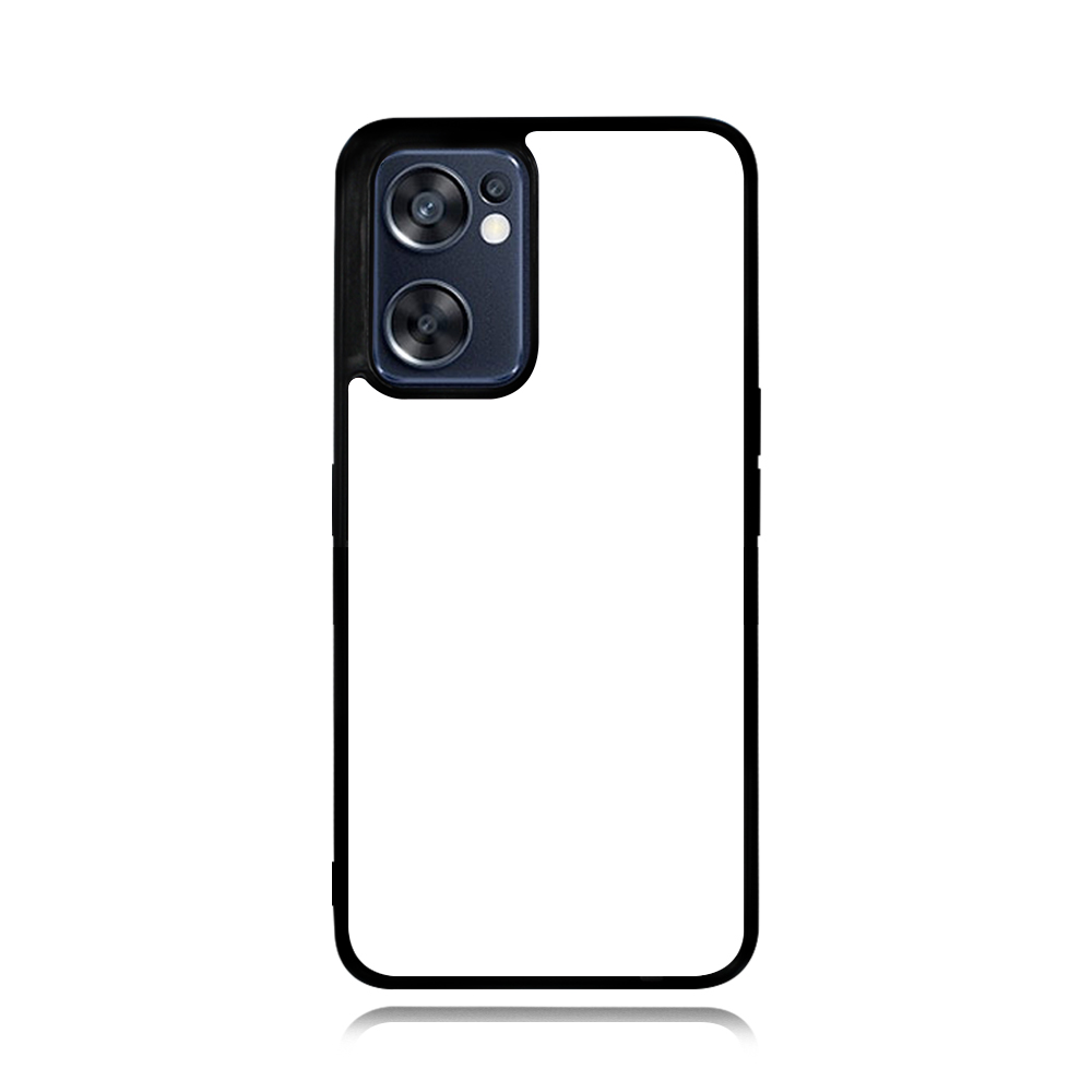 Sublimation 2D TPU Case Soft Rubber Sides for OPPO Reno7 SE 5G