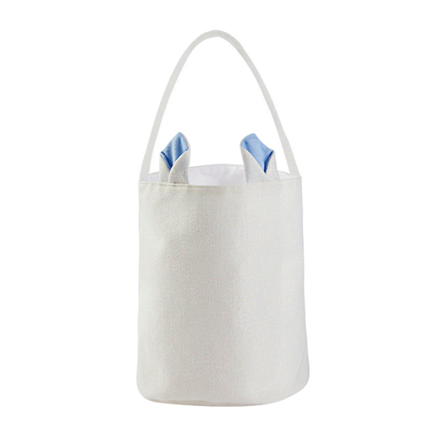 Sublimation Easter Bunny Ear Cotton Hemp Gift Bag