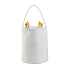 Sublimation Easter Bunny Ear Cotton Hemp Gift Bag