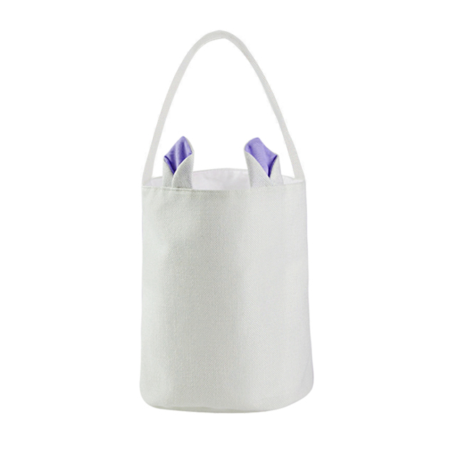 Sublimation Easter Bunny Ear Cotton Hemp Gift Bag