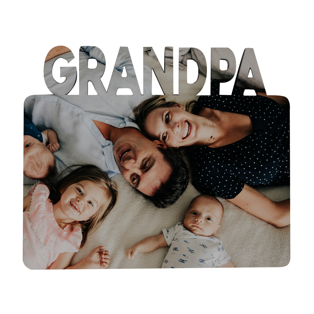 High Quality Sublimation MDF Photo Frame With Bracket Various Shapes