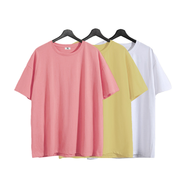 Colorful Polyester T-shirt Sublimation Adult Short Sleeves T-shirt