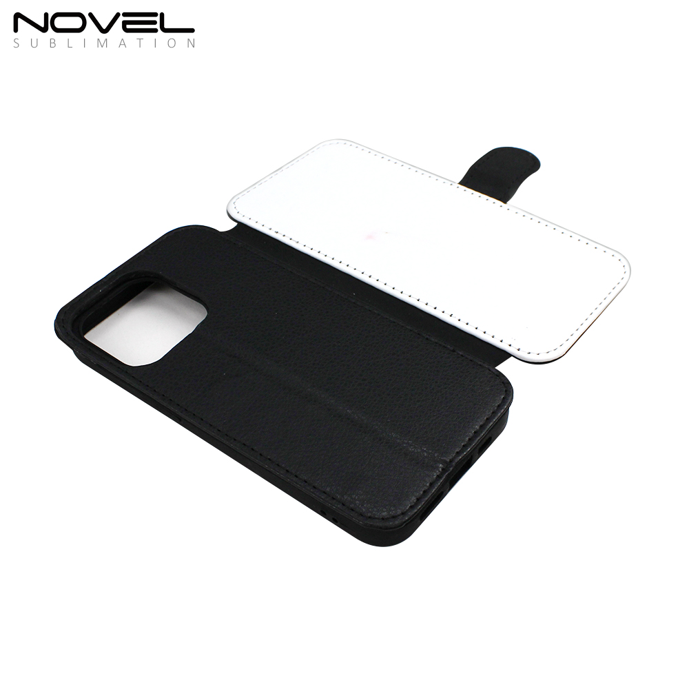 Sublimation Inside TPU case PU Leather Flip Phone Wallet Case for iPhone 13 Pro / iPhone 13 Pro Max / iPhone 12 Pro Max / iPhone 11 Pro Max