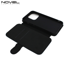 Sublimation  Inside TPU case PU Leather Flip Phone Wallet Case for iPhone 13 Pro / iPhone 13 Pro Max / iPhone 12 Pro Max / iPhone 11 Pro Max
