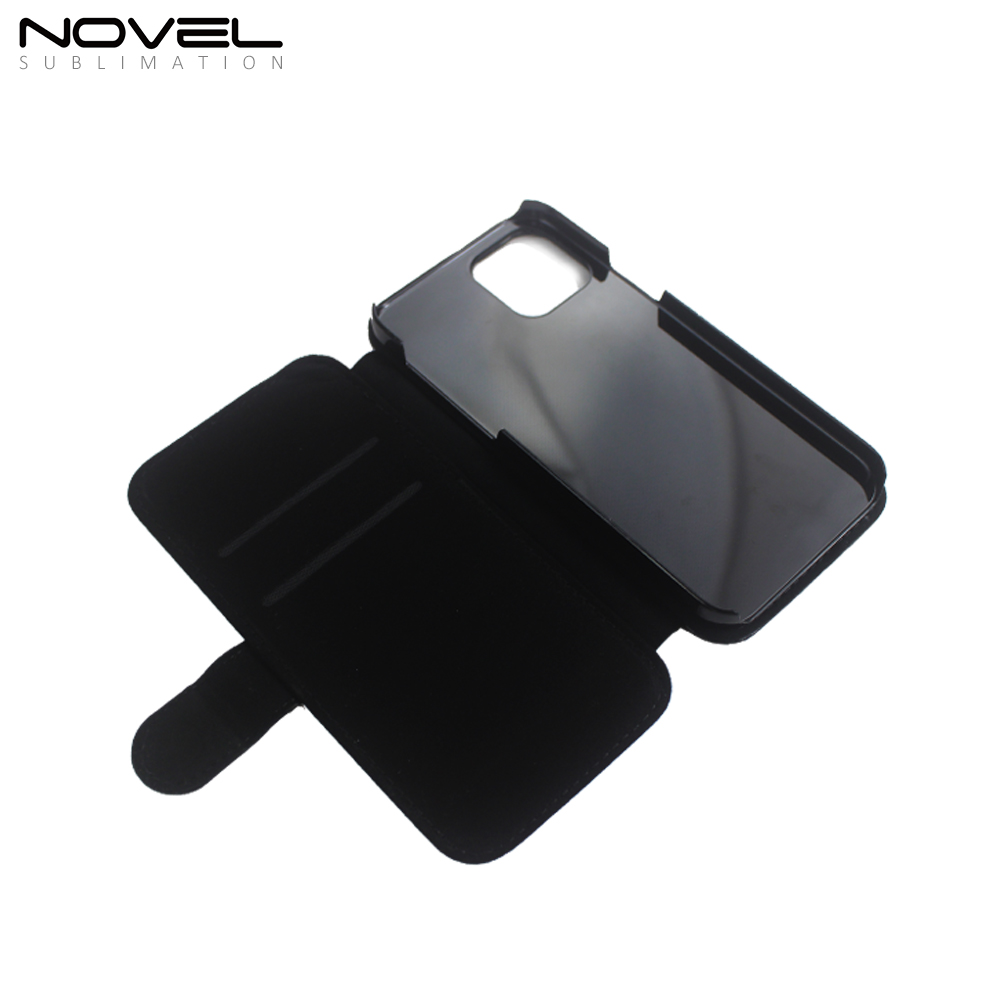 Sublimation Inside TPU case PU Leather Flip Phone Wallet Case for iPhone 13 Pro / iPhone 13 Pro Max / iPhone 12 Pro Max / iPhone 11 Pro Max