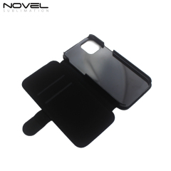 Sublimation  Inside TPU case PU Leather Flip Phone Wallet Case for iPhone 13 Pro / iPhone 13 Pro Max / iPhone 12 Pro Max / iPhone 11 Pro Max