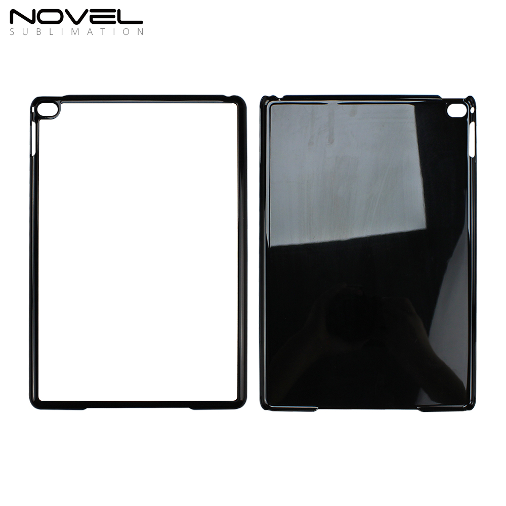 For iPad Air 2/ iPad 6/ iPad Pro 9.7/ iPad Pro 12.9/ iPad Air/ iPad 2/3/4 Blank Sublimation 2D PC Case with Metal Insert