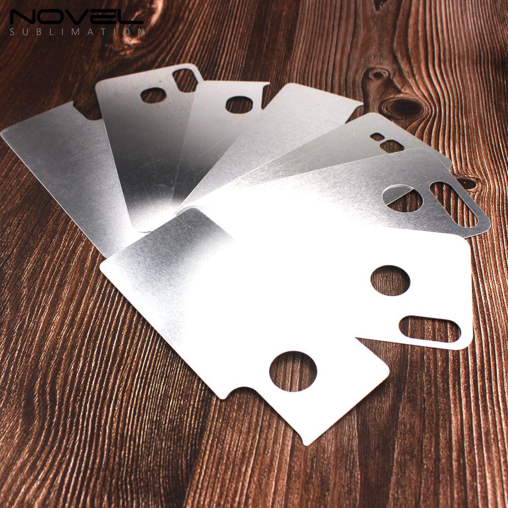 Sublimation Aluminum Plate Metal Insert Template For Samsung S Series