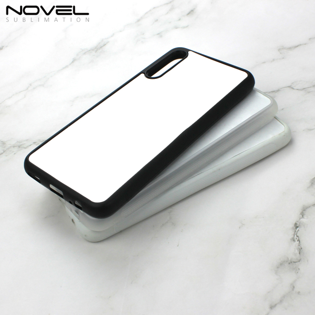 Sublimation Blank 2D TPU Phone Case With Metal Sheet For Heat Press Printing For Huawei Y9S/ Y9A/ Y8S