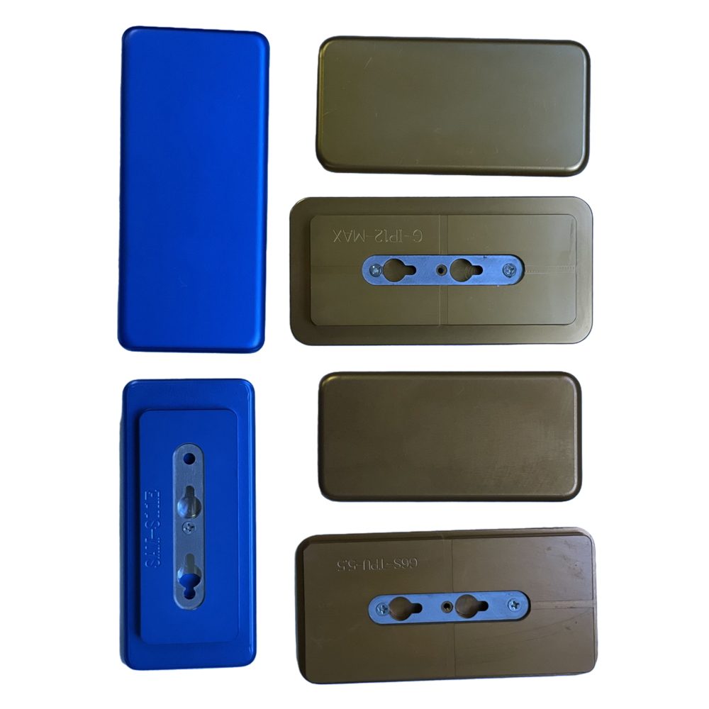 Sublimation 3D Film Prining Mold Metal Jigs For Samsung Galaxy S20 Ultra S10 S9 S8 Plus