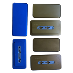 Sublimation 3D Film Prining Mold Metal Jigs For Samsung Galaxy S20 Ultra S10 S9 S8 Plus