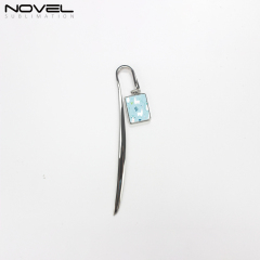 Personalized Sublimation Retangle Metal Bookmark With Aluminum Sheet
