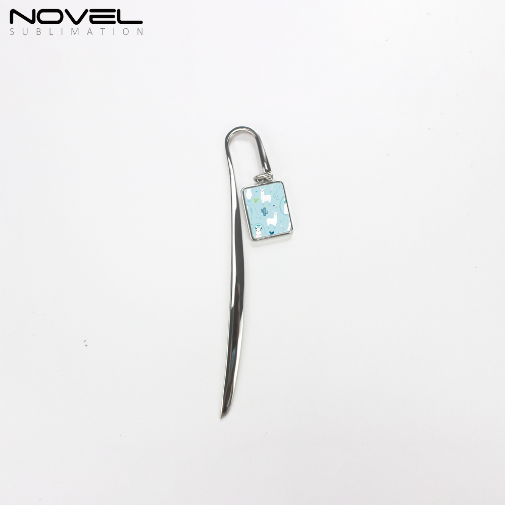 Personalized Sublimation Blank Metal Bookmark With Aluminum Sheet