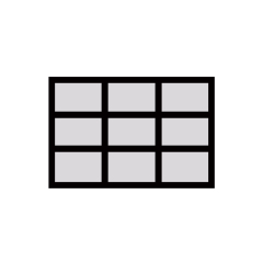 Sublimation Cotton Linene Square Grid Table Mat Decoration Placemat 30*30CM