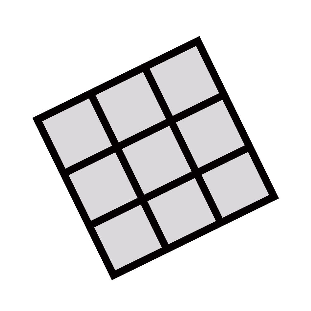 Sublimation Cotton Linen Square Grid Table Mat Decoration Placemat 30*30CM, 30*45CM