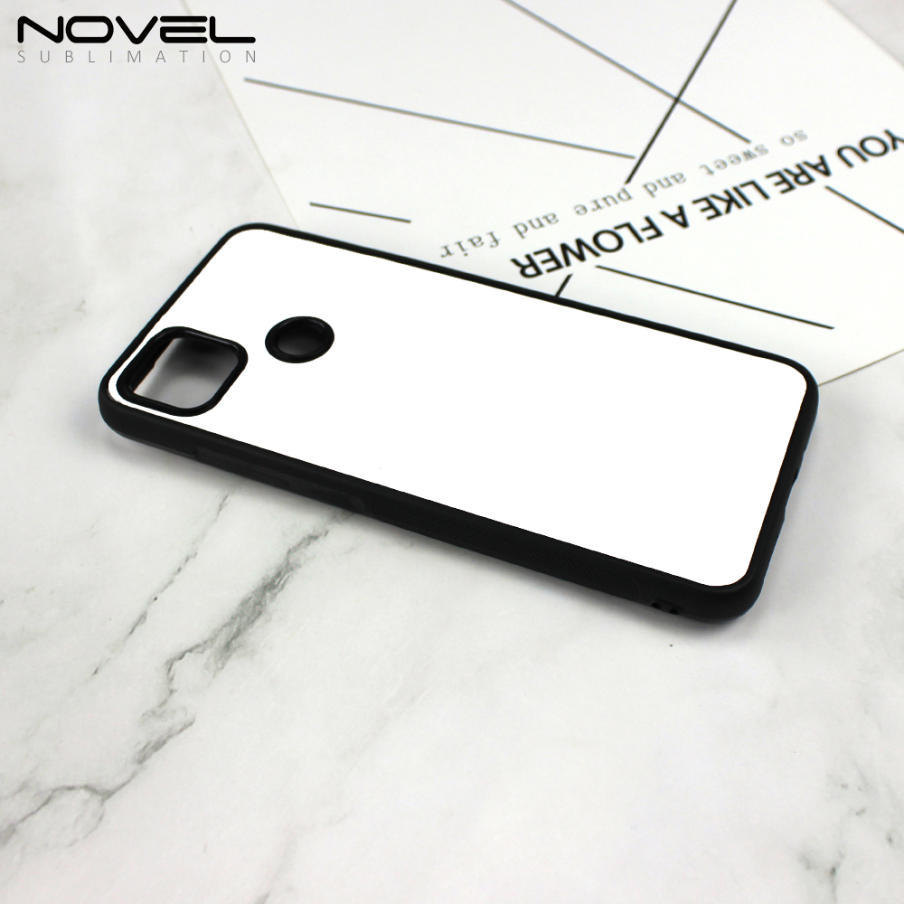 Sublimation Blank 2D TPU Phone Case With Metal Insert For Xiaomi Redmi 9C