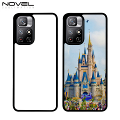 Sublimation 2D TPU Phone Case For Redmi Note 11 5G With Aluminum Sheet for Heat Press Printing