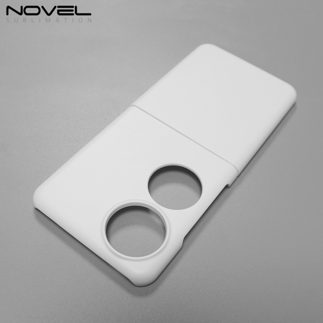 For Huawei P50 Pocket Sublimation 3D Coated Phone Case Hard Plastic Phone Cover For Flim Printing