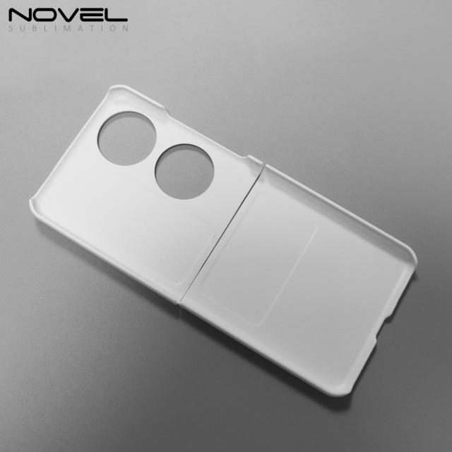 For Huawei P50 Pocket Sublimation 3D Coated Phone Case Hard Plastic Phone Cover For Flim Printing