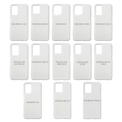 Sublimation Blank 3D Phone Case For Oppo Reno 7 Reno 6 Series