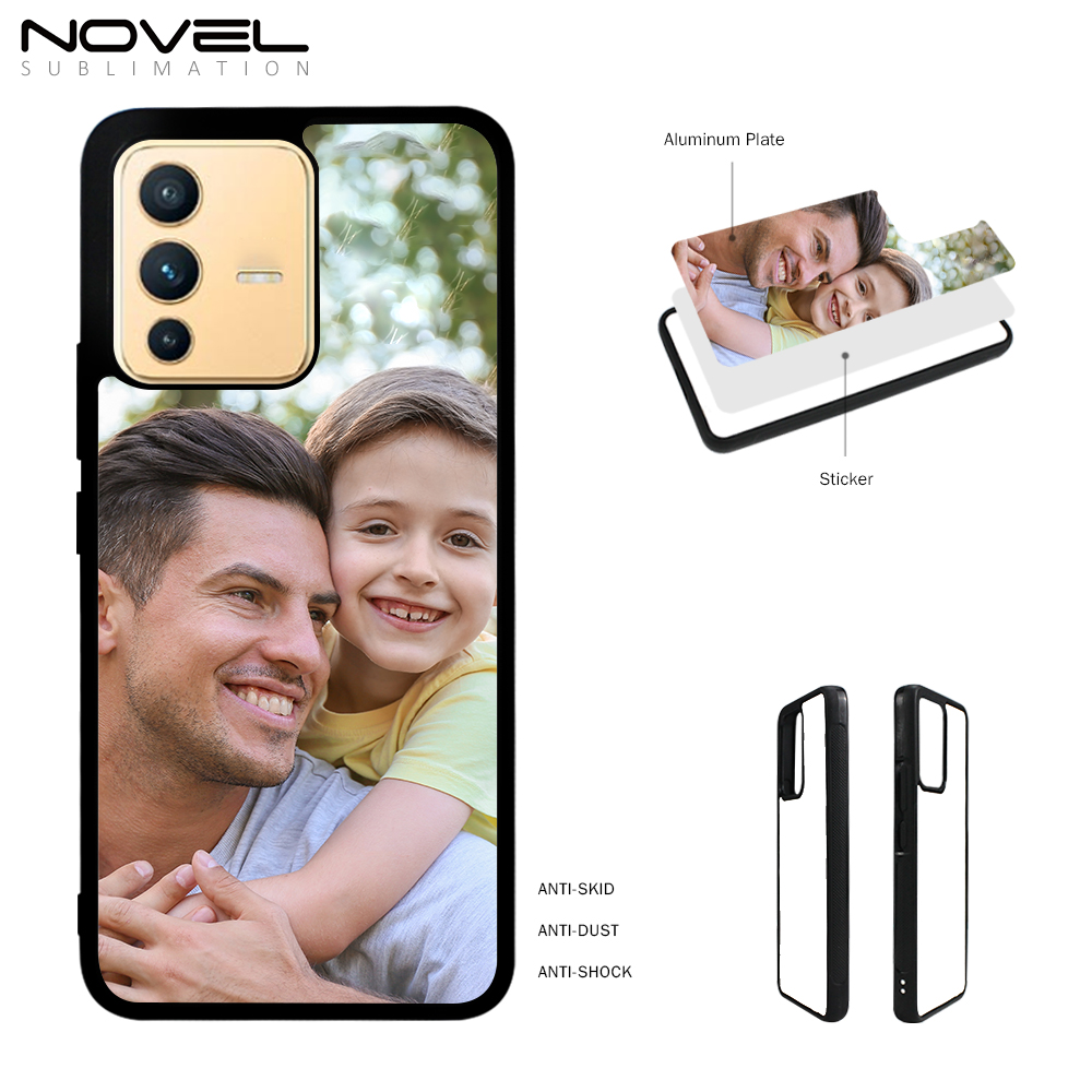 Sublimation Blank 2D TPU Phone Case For Vivo S12 Pro Aluminum Sheet