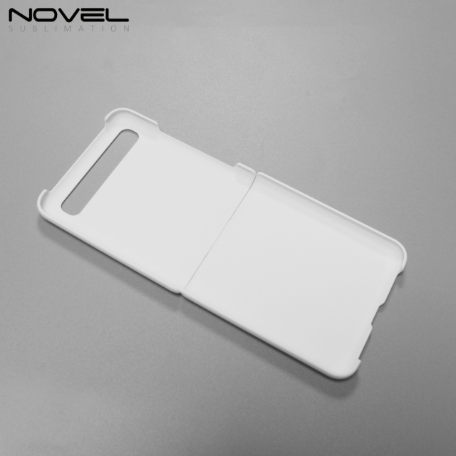 For Samsung Galaxy Z Flip 2 Sublimation Blank Papar Printing Hard Plastic 3D Coated Phone Case For Film Printing