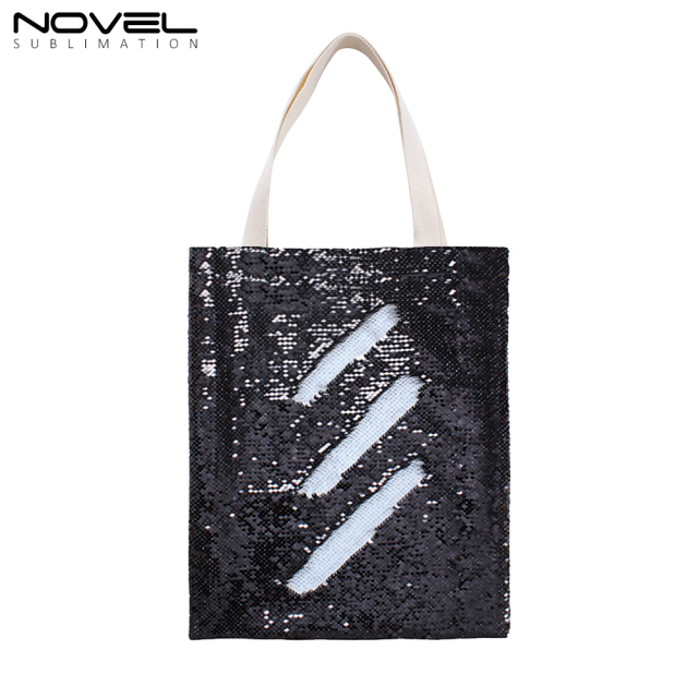 Sublimation Magic Sequin Shoulder Bag Fashion Glitter Handbag