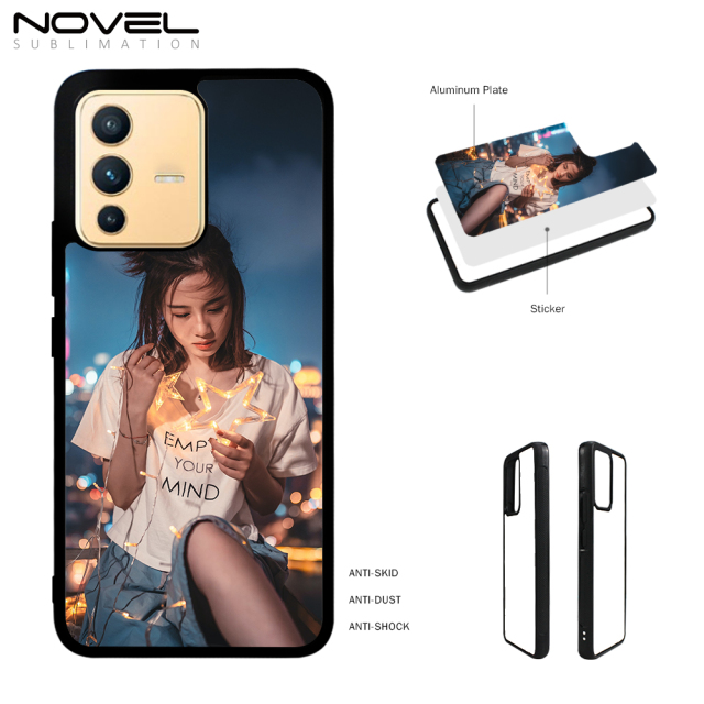 Sublimation Blank 2D TPU Phone Case For Vivo S12 With Aluminum Sheet