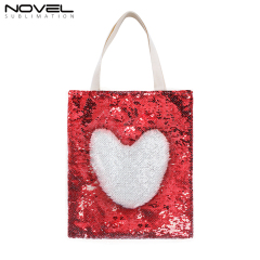 Sublimation Magic Sequin Shoulder Bag Fashion Glitter Handbag