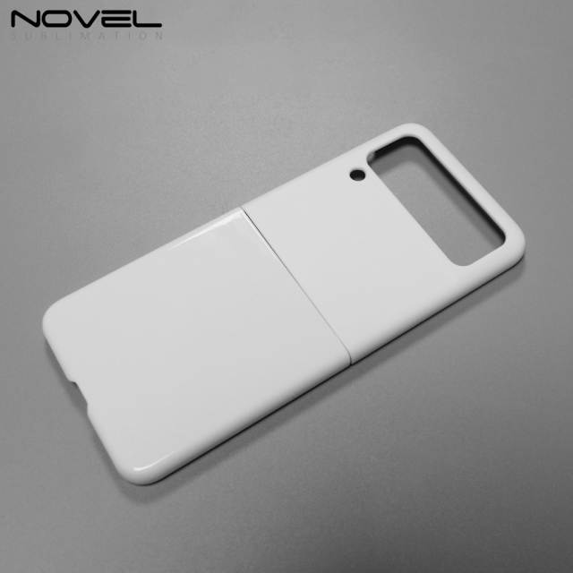 For Samsung Galaxy Z Flip 3 Sublimation Papar Printing Hard Plastic 3D Coated Phone Case For Film Printing