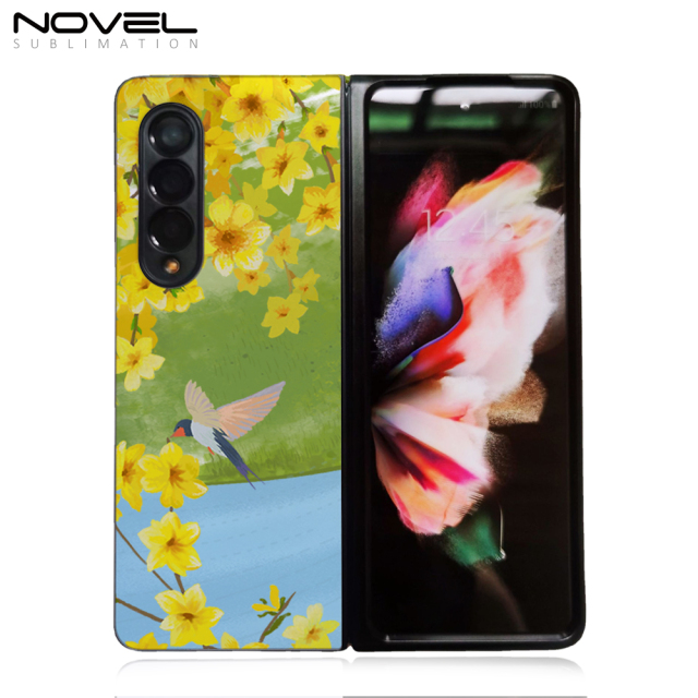 For Samsung Galaxy Z Flop 3 Sublimation Blank Hard Plastic 2D PC Phone Case With Aluminum Sheet