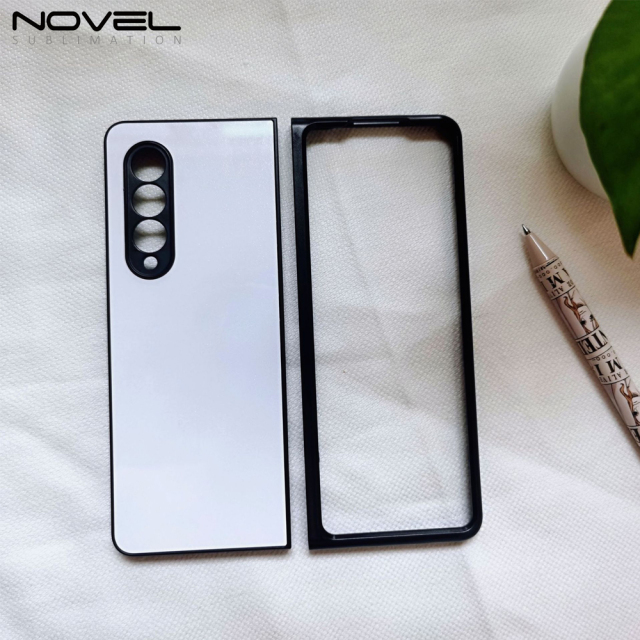 For Samsung Galaxy Z Flop 3 Sublimation Blank Hard Plastic 2D PC Phone Case With Aluminum Sheet