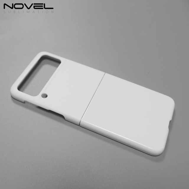 For Samsung Galaxy Z Flip 3 Sublimation Papar Printing Hard Plastic 3D Coated Phone Case For Film Printing