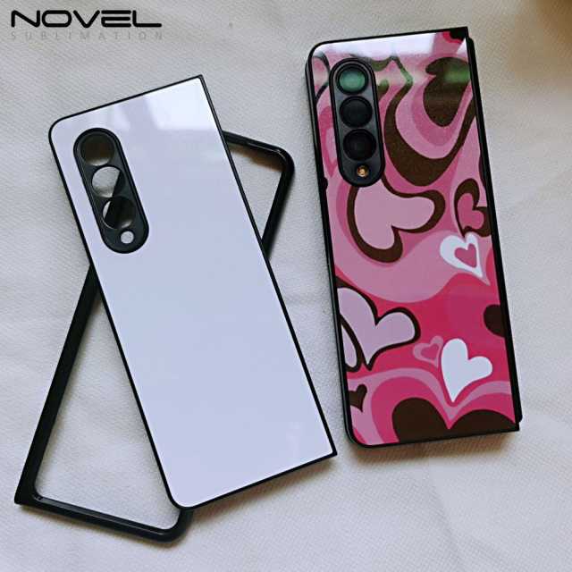 For Samsung Galaxy Z Flop 3 Sublimation Blank Hard Plastic 2D PC Phone Case With Aluminum Sheet