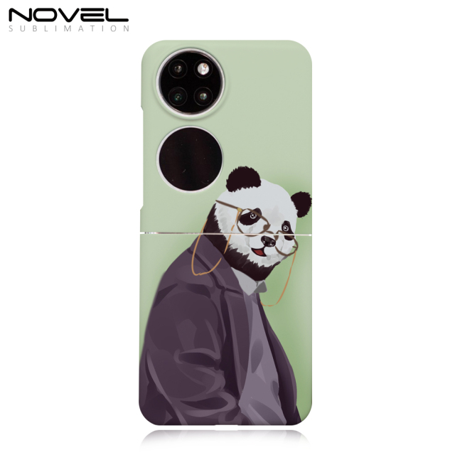 For Huawei P50 Pocket Sublimation 3D Coated Phone Case Hard Plastic Phone Cover For Flim Printing