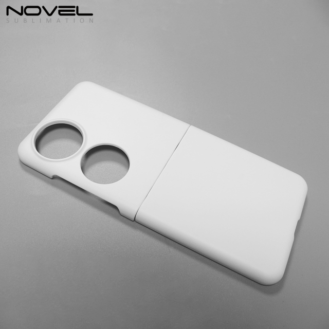 For Huawei P50 Pocket Sublimation 3D Coated Phone Case Hard Plastic Phone Cover For Flim Printing