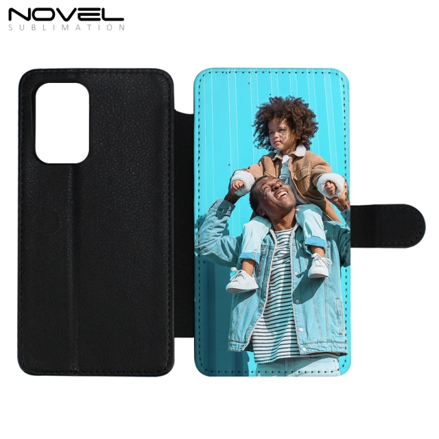 For Samsung Galaxy A73 5G Sublimation PU Leather Flip Wallet Phone Soft TPU Inside Phone Cover