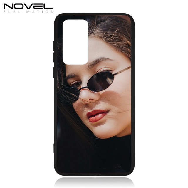 Sublimation Tempered Glass TPU Rubber Phone Case For Huawei P40